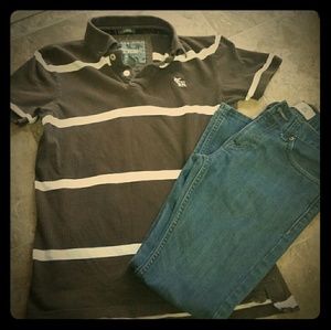 Boys Abercrombie & Fitch Polo shirt
